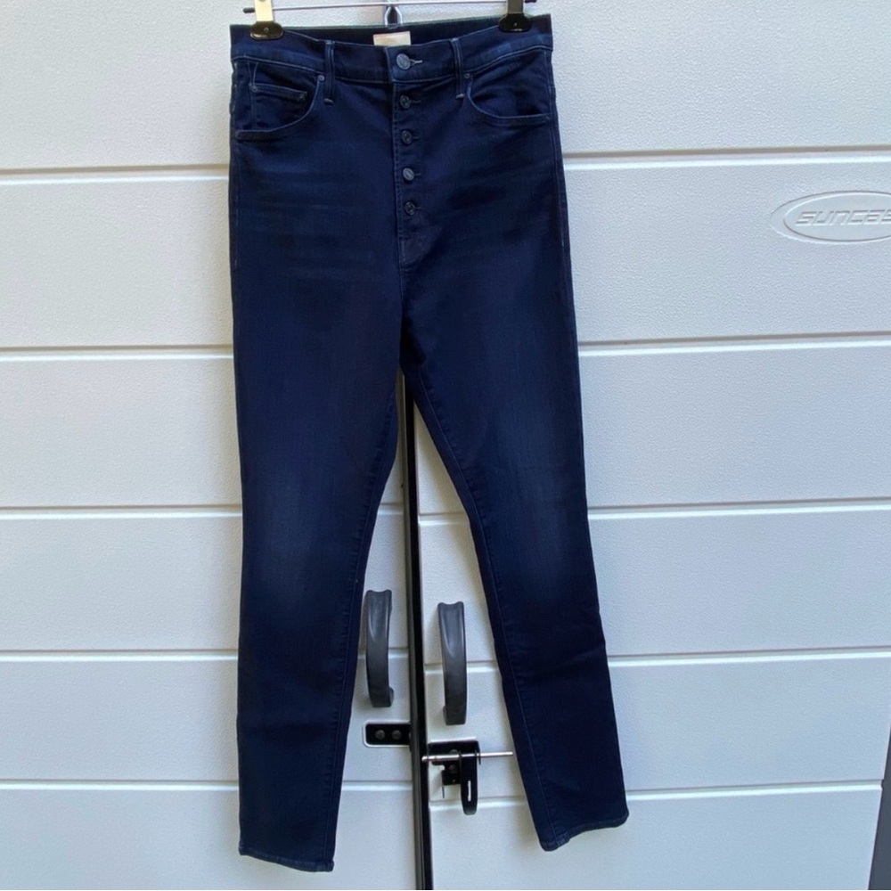 Mother High Waisted Pixie Rail Skimp in Karaoke in Kyoto Jeans USA Skinny